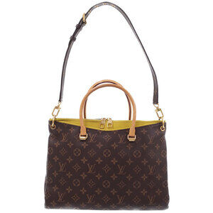 Louis Vuitton Monogram Leather Brown Pallas Bag
